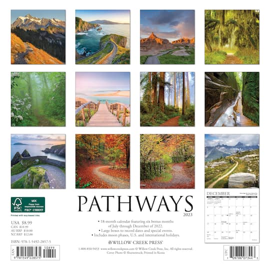 2023 Pathways Mini Wall Calendar Wall Calendars Michaels